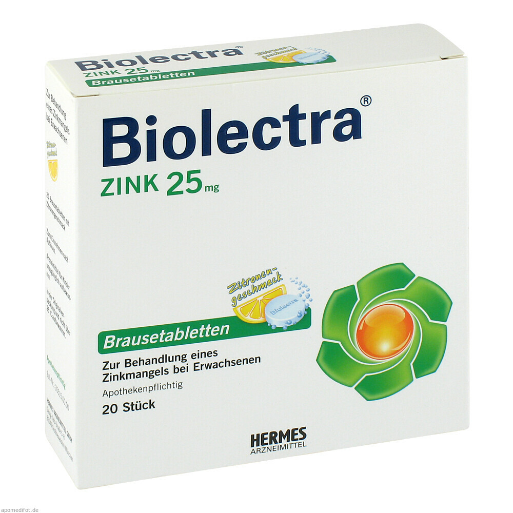 BIOLECTRA ZINK 20St (HERMES)