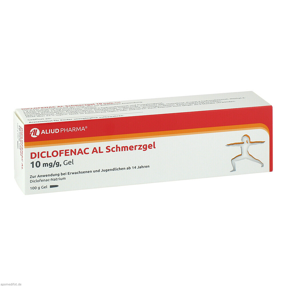 DICLOFENAC AL 10MG/G GEL 100g (ALIUD PHARMA GMBH)