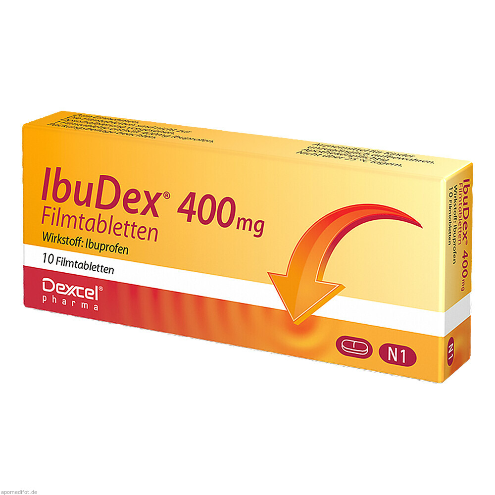 IBUDEX 400MG 10St (DEXCEL)