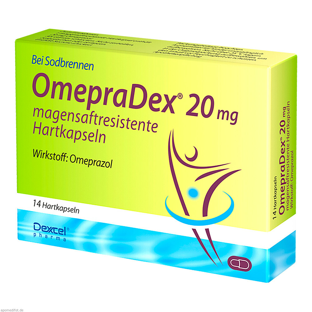 OMEPRADEX 20MG 14St (DEXCEL)