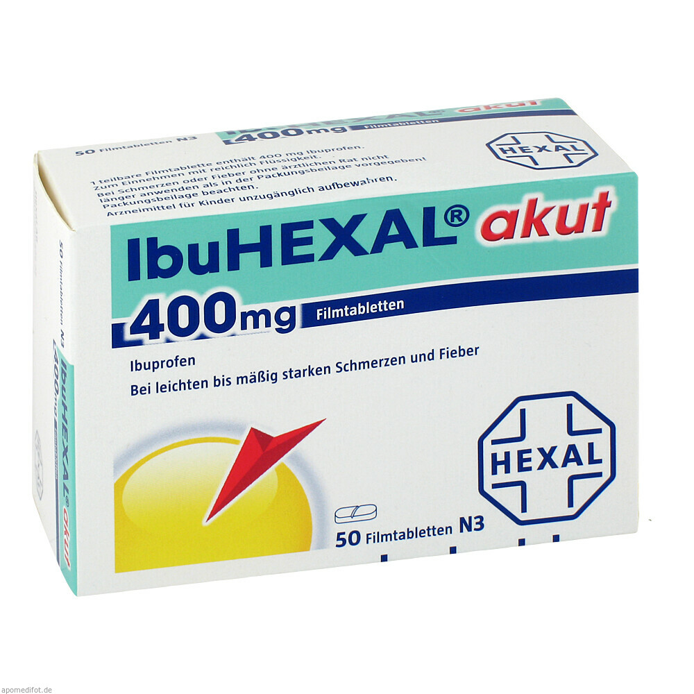 IBUHEXAL AKUT 400MG 50St (HEXAL)