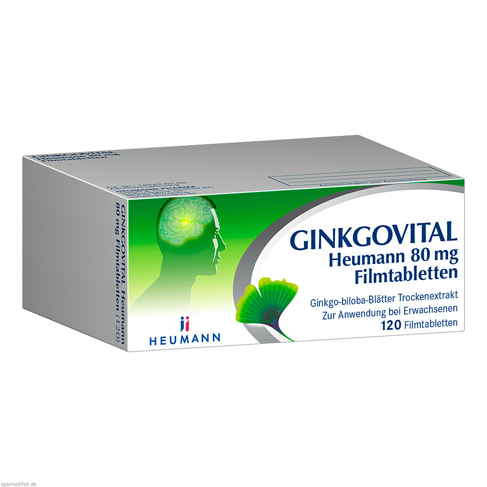 GINKGOVITAL HEUMANN 80MG 120St (HEUMANN PHARMA GENER.)