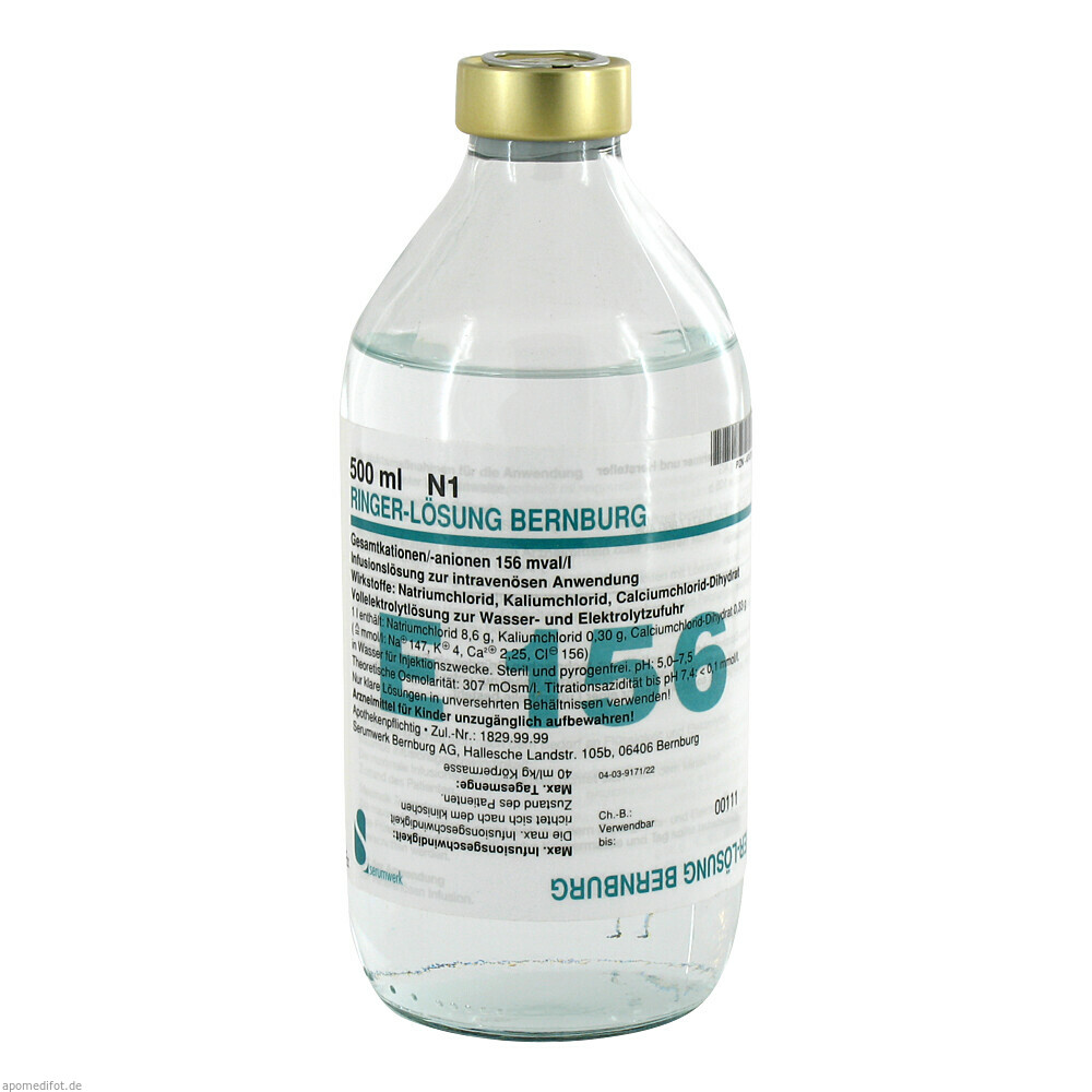 RINGER LOESUNG BERNBURG 500ml (SERUMWERK)