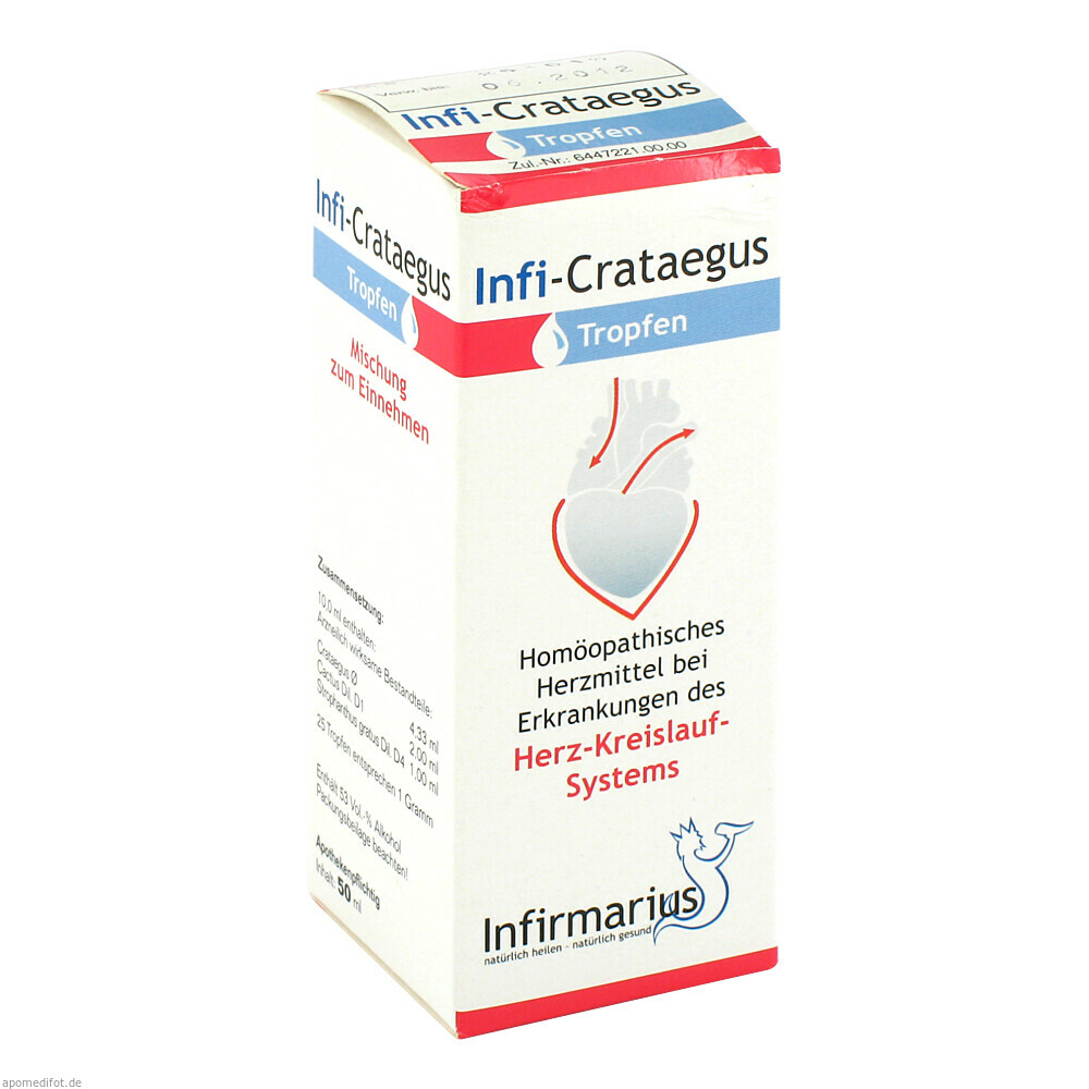 INFI CRATAEGUS TROPFEN 50ml (INFIRMARIUS GMBH)