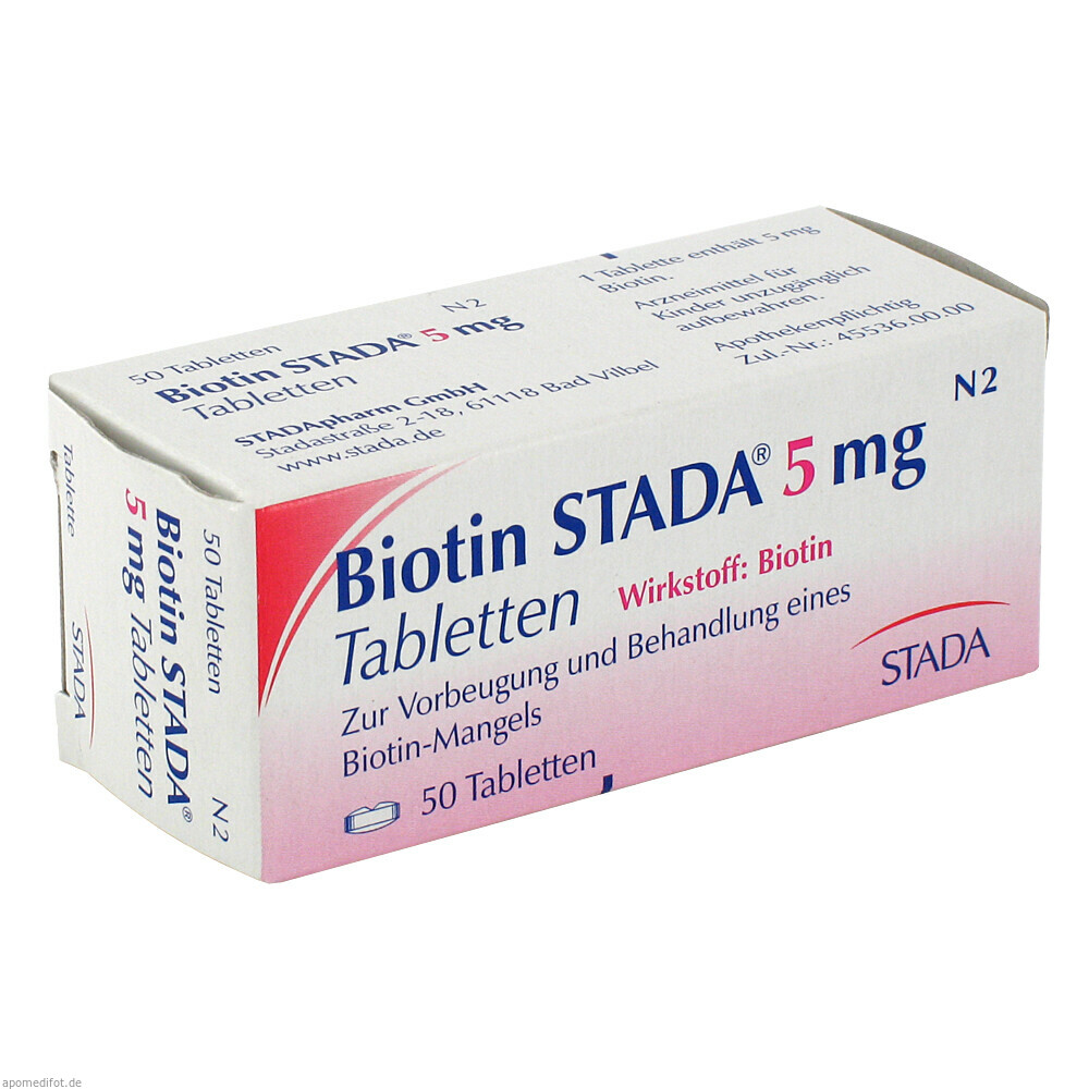 BIOTIN STADA 5MG 50St (STADA CONSUMER HEALTH)