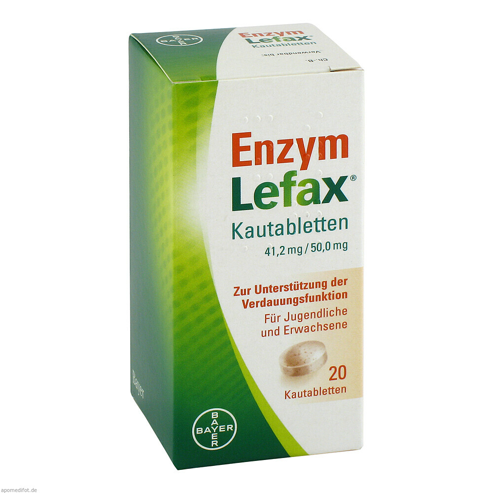 ENZYM LEFAX 20St (BAYER SELBSTMED)