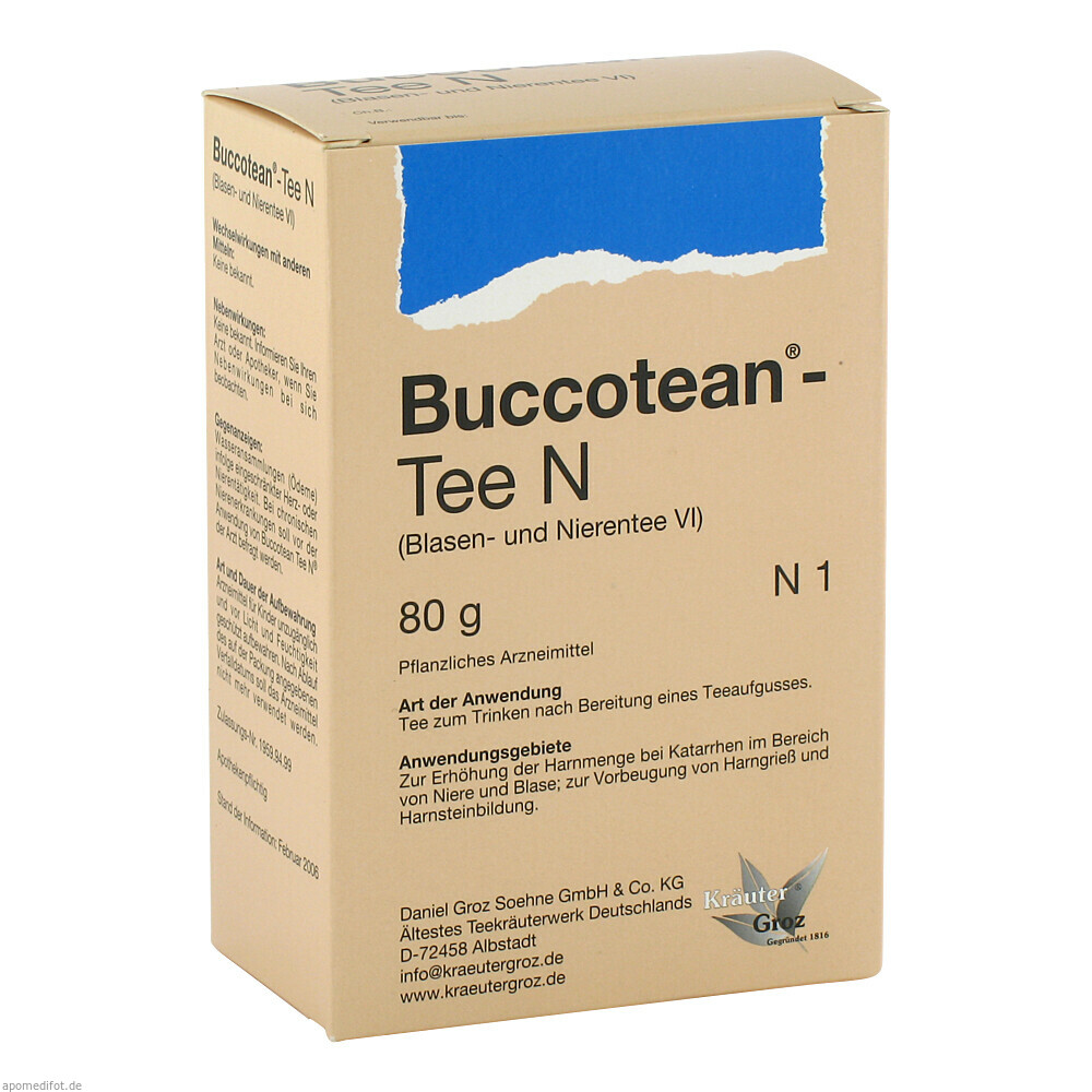 BUCCOTEAN TEE N 80g (GROZ SOEHN)