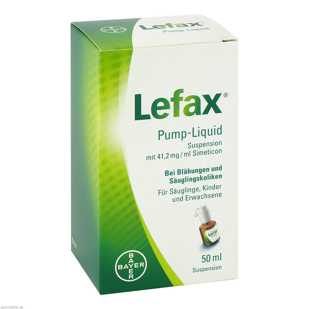 LEFAX PUMP LIQUID 50ml (BAYER SELBSTMED)