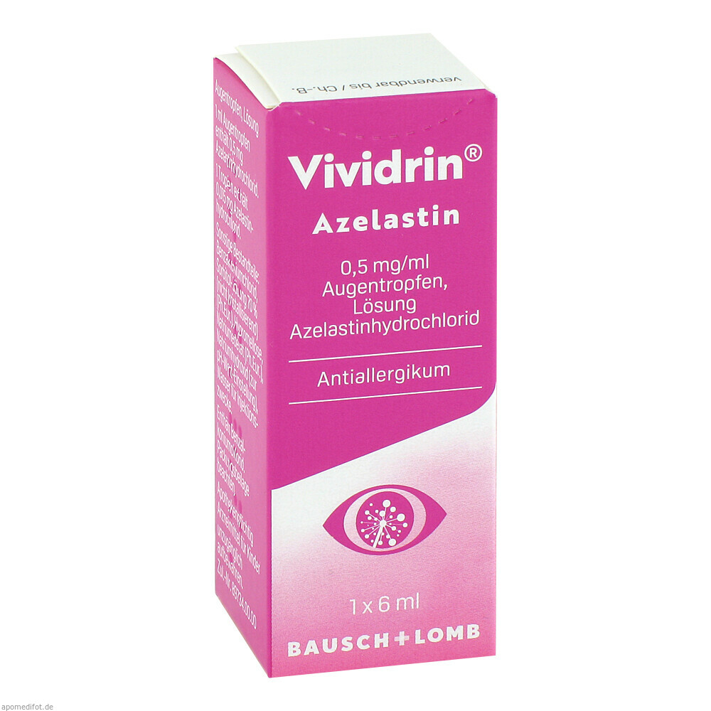 VIVIDRIN AZELASTIN0.5MG/ML 6ml (DR GERHARD MANN)