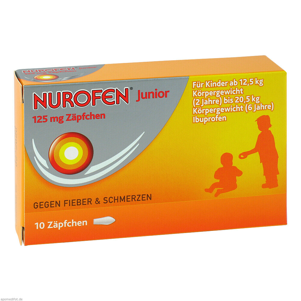 NUROFEN JUNIOR 125MG ZAEPF 10St (RECKITT BENCKISER)