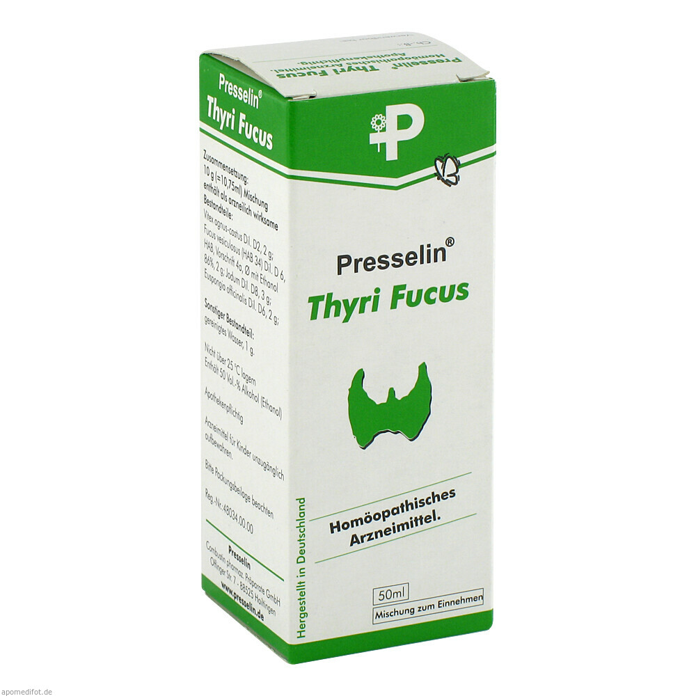 PRESSELIN THYRI FUCUS 50ml (COMBUSTIN)