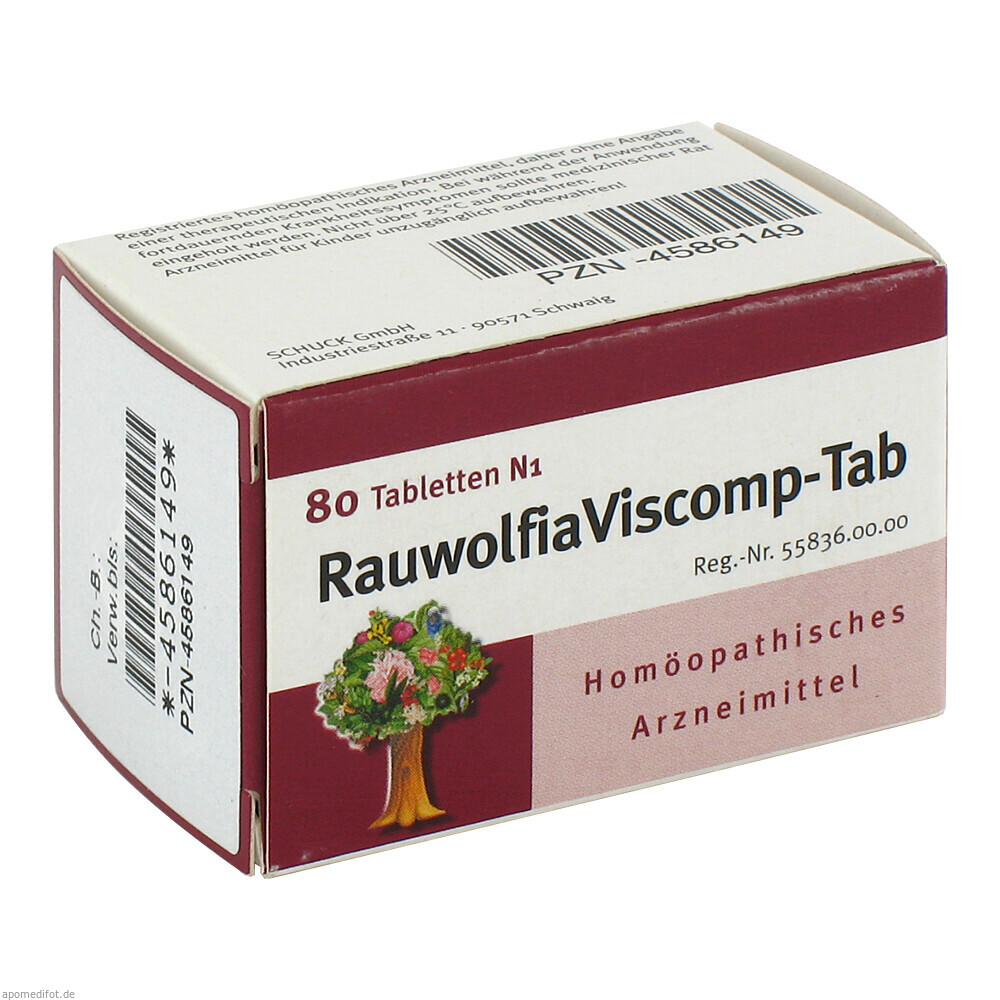 RAUWOLFIAVISCOMP TAB 80St (SCHUCK)