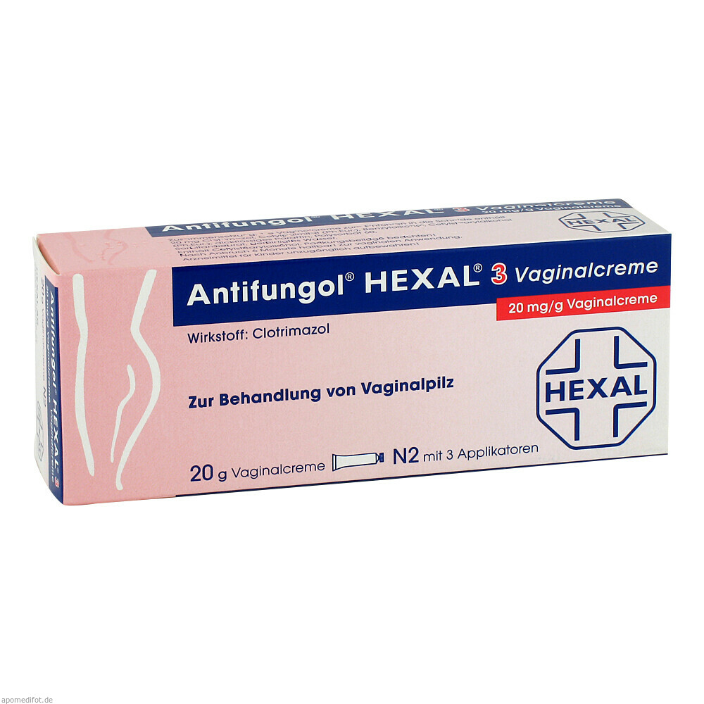 ANTIFUNGOL HEXAL 3 VAG.CRE 20g (HEXAL)