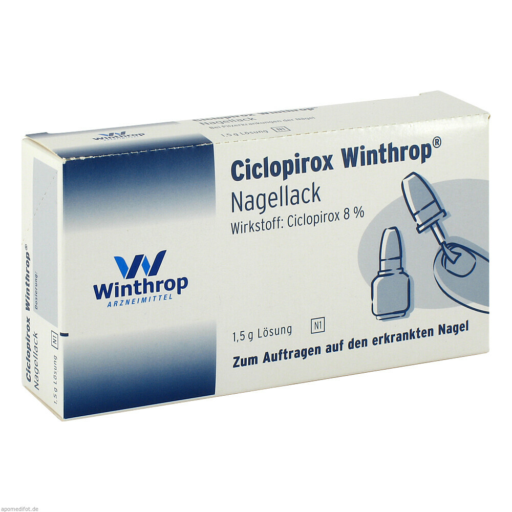 CICLOPIROX WINTHROP NAGELL 1.5g (A. NATTERMANN & CIE)