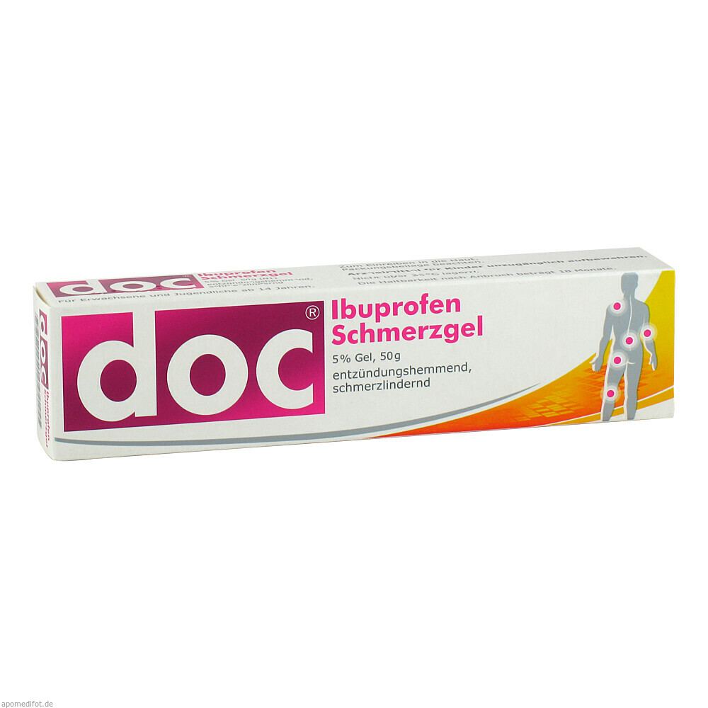 DOC IBUPROFEN SCHMERZGEL 50g (HERMES)