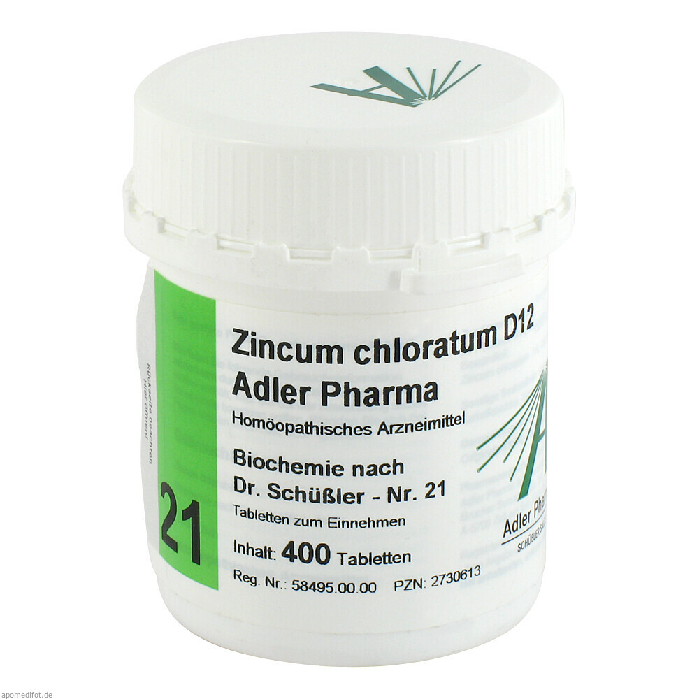 BIOCH ADLER21 ZINC CHLD12 400St (ADLER PHARMA)