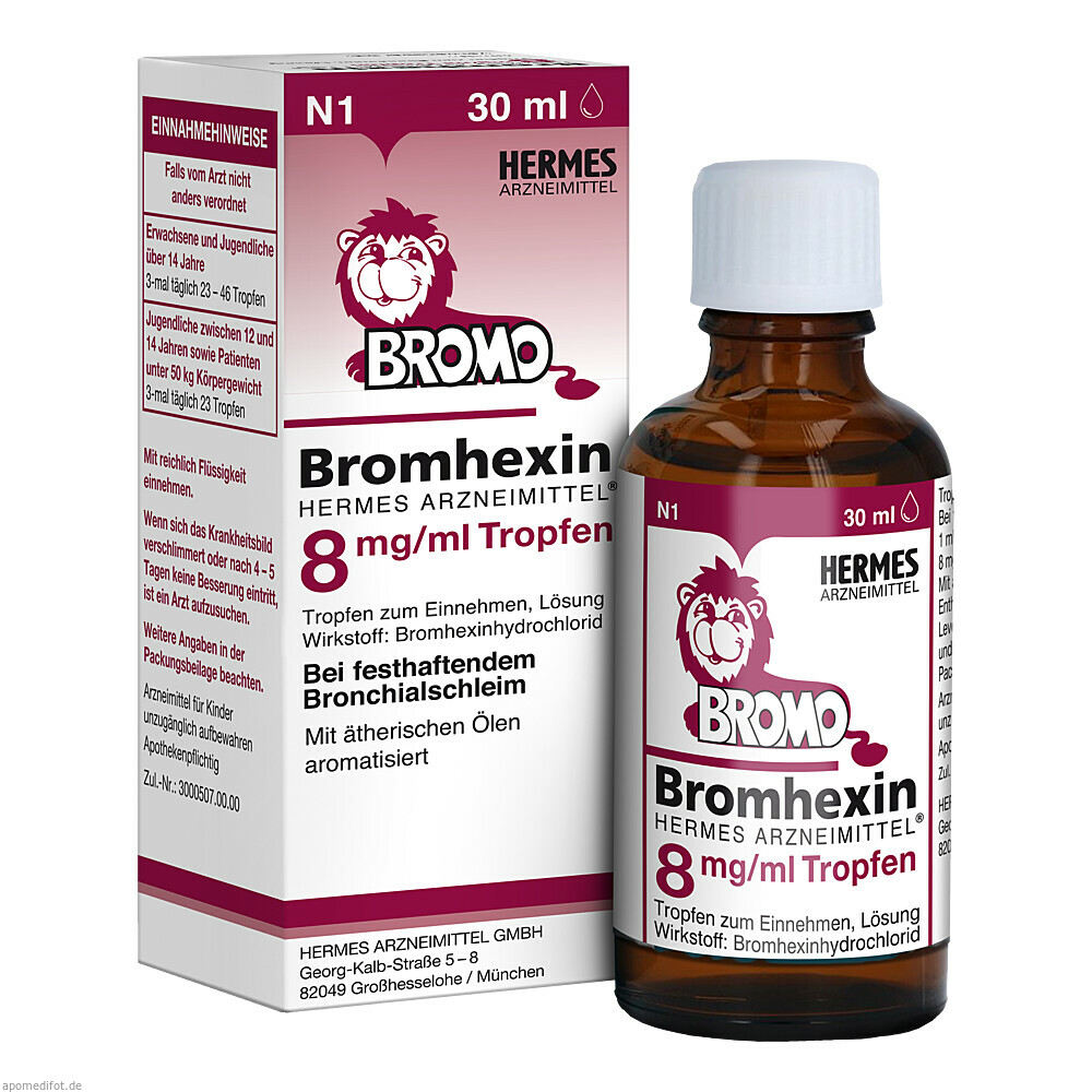 BROMHEXIN HERMES 8MG/ML TR 30ml (HERMES)