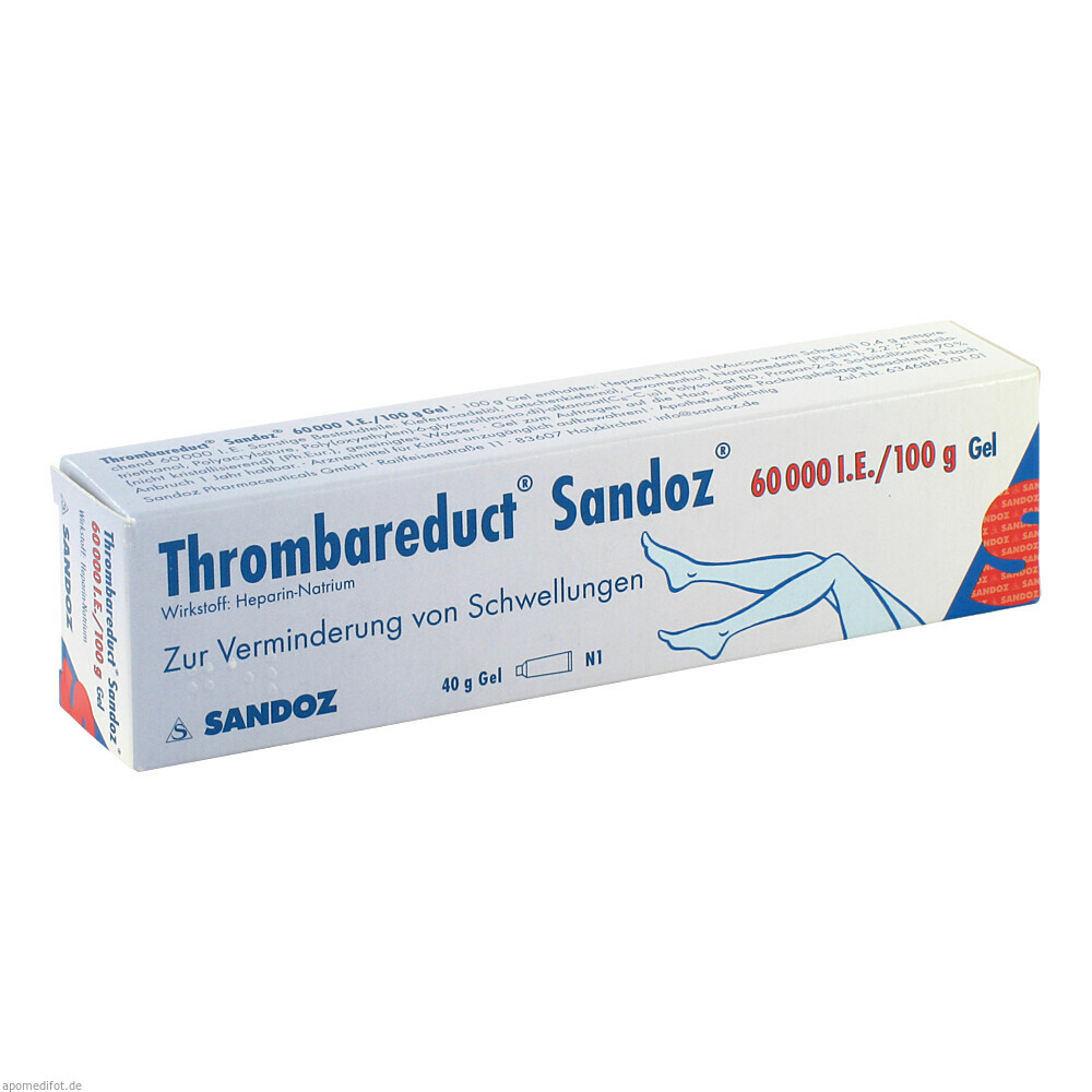 THROMBAREDUCT SAN 60000IE 40g (HEXAL)