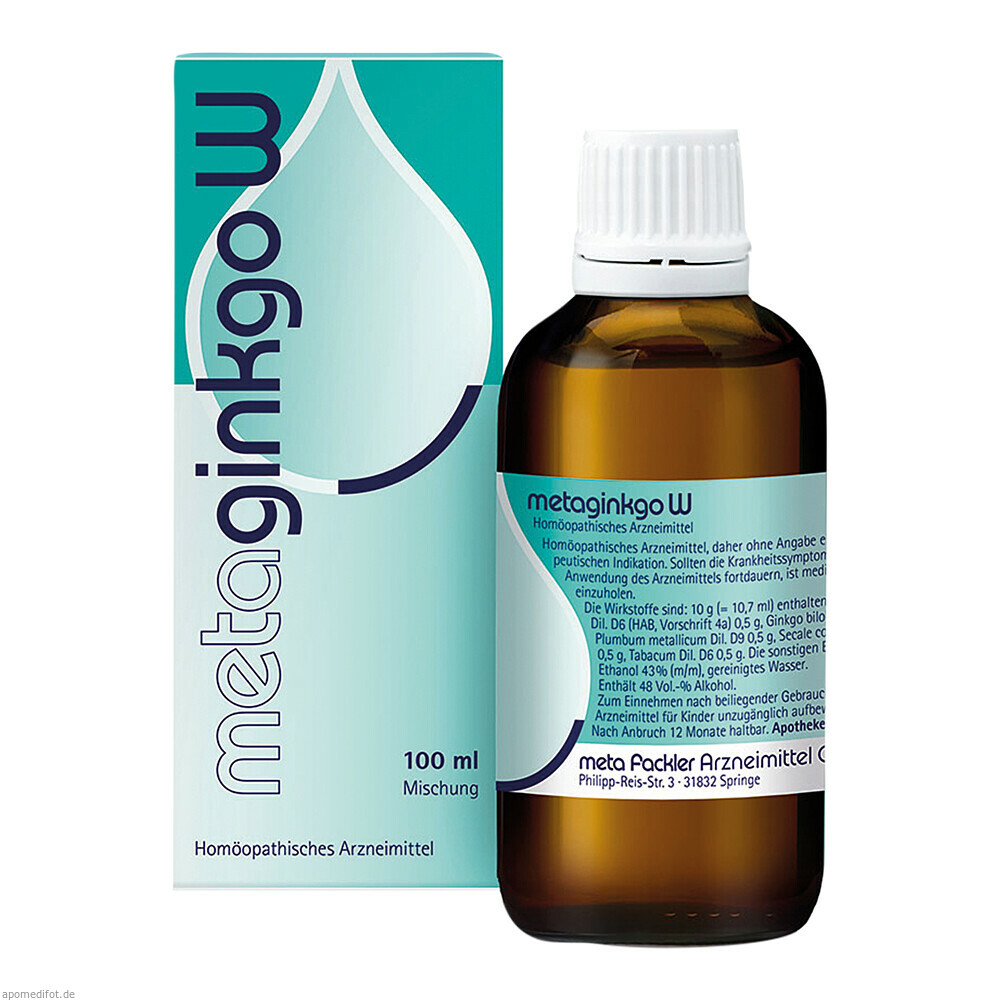 METAGINKGO W 100ml (META FACKLER)