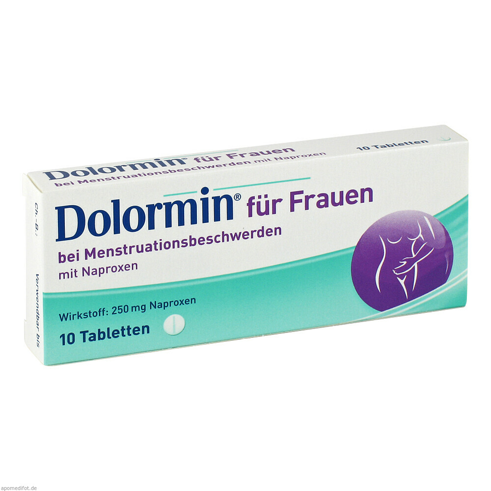 DOLORMIN FUER FRAUEN 10St (JOHNSON & JOHNS. OTC)