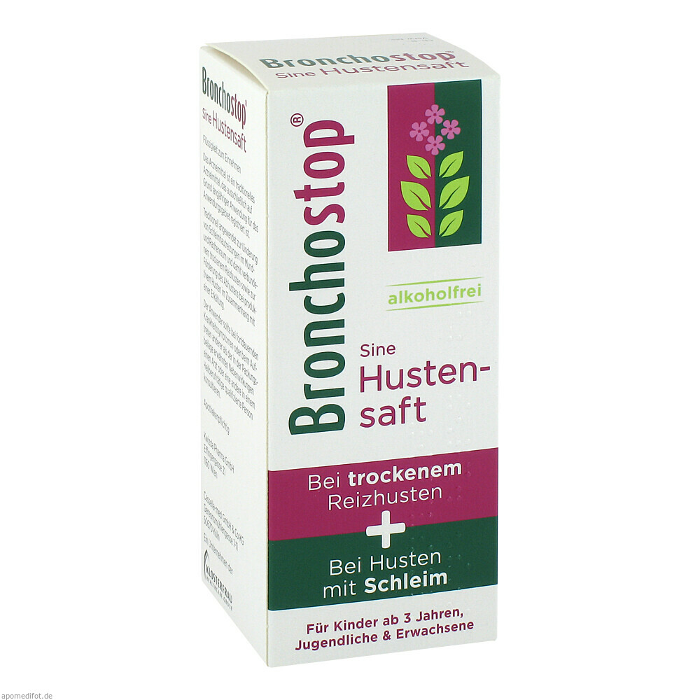 BRONCHOSTOP SINE HUSTENSAF 200ml (KLOSTERFRAU)