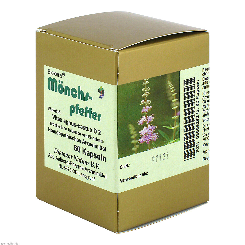 MOENCHSPFEFFER BIOXERA 60St (DIAMANT NATUUR TSCHECH)