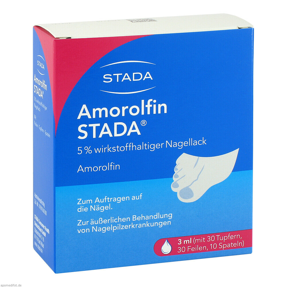 AMOROLFIN STADA 5% NAGELLA 3ml (STADA CONSUMER HEALTH)