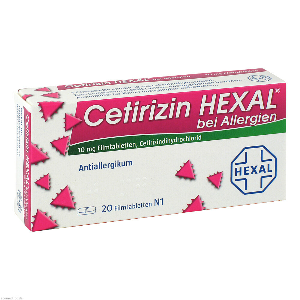 CETIRIZIN HEXAL B ALLERGIE 20St (HEXAL)