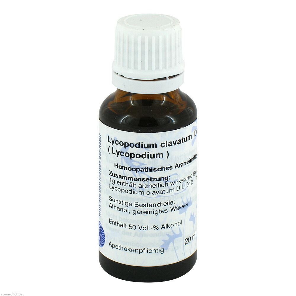 LYCOPODIUM D12 20ml (HANOSAN)