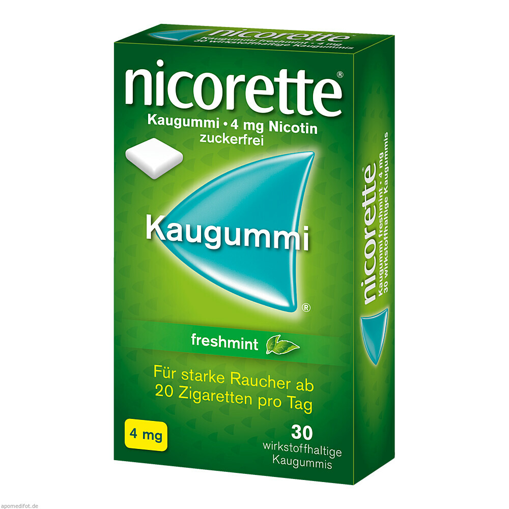 NICORETTE 4MG FRESHMINT 30St (JOHNSON & JOHNS. OTC)