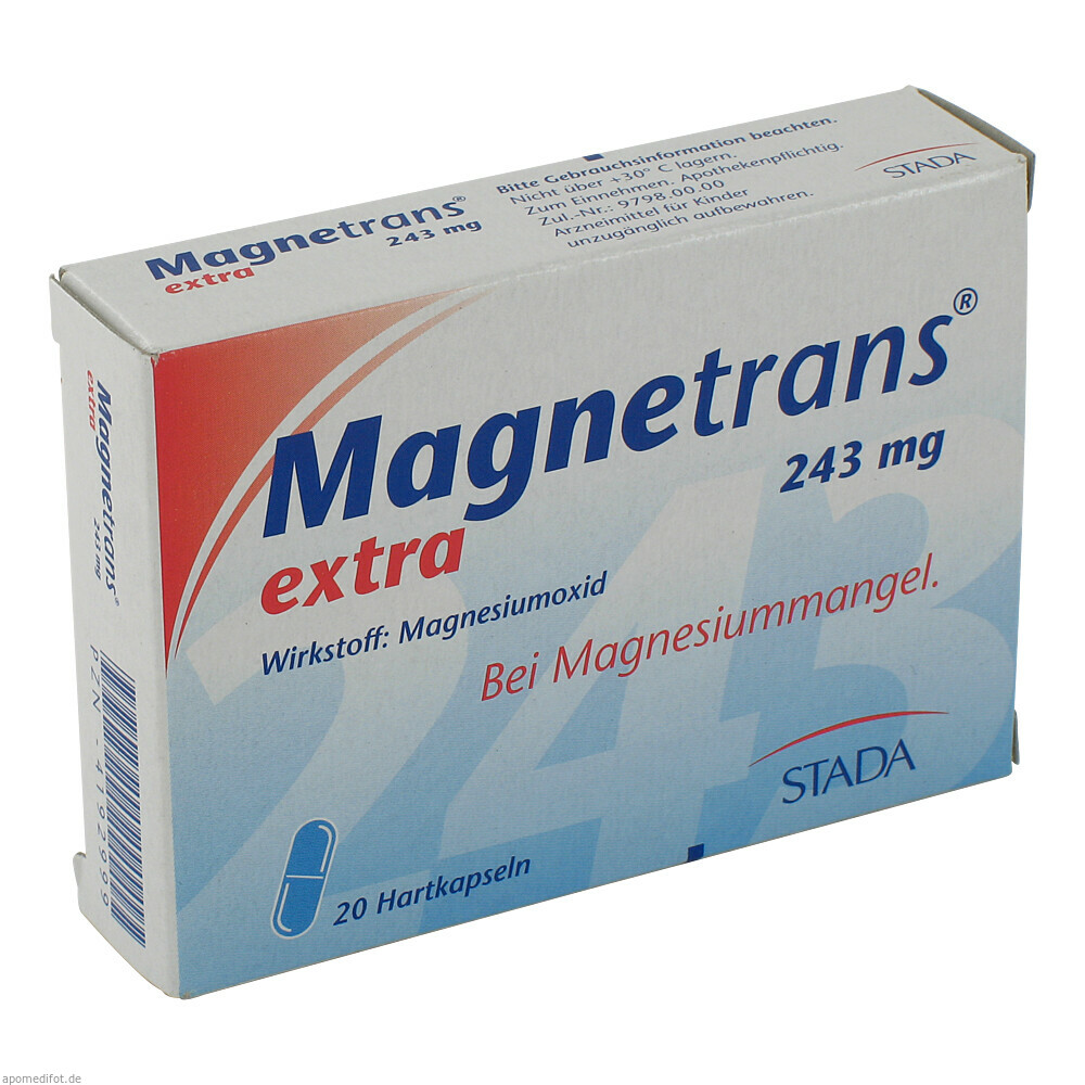 MAGNETRANS EXTRA 243MG 20St (STADA CONSUMER HEALTH)