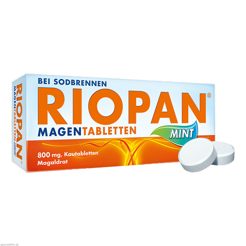 RIOPAN MAGEN TAB MINT800MG 50St (KADE)