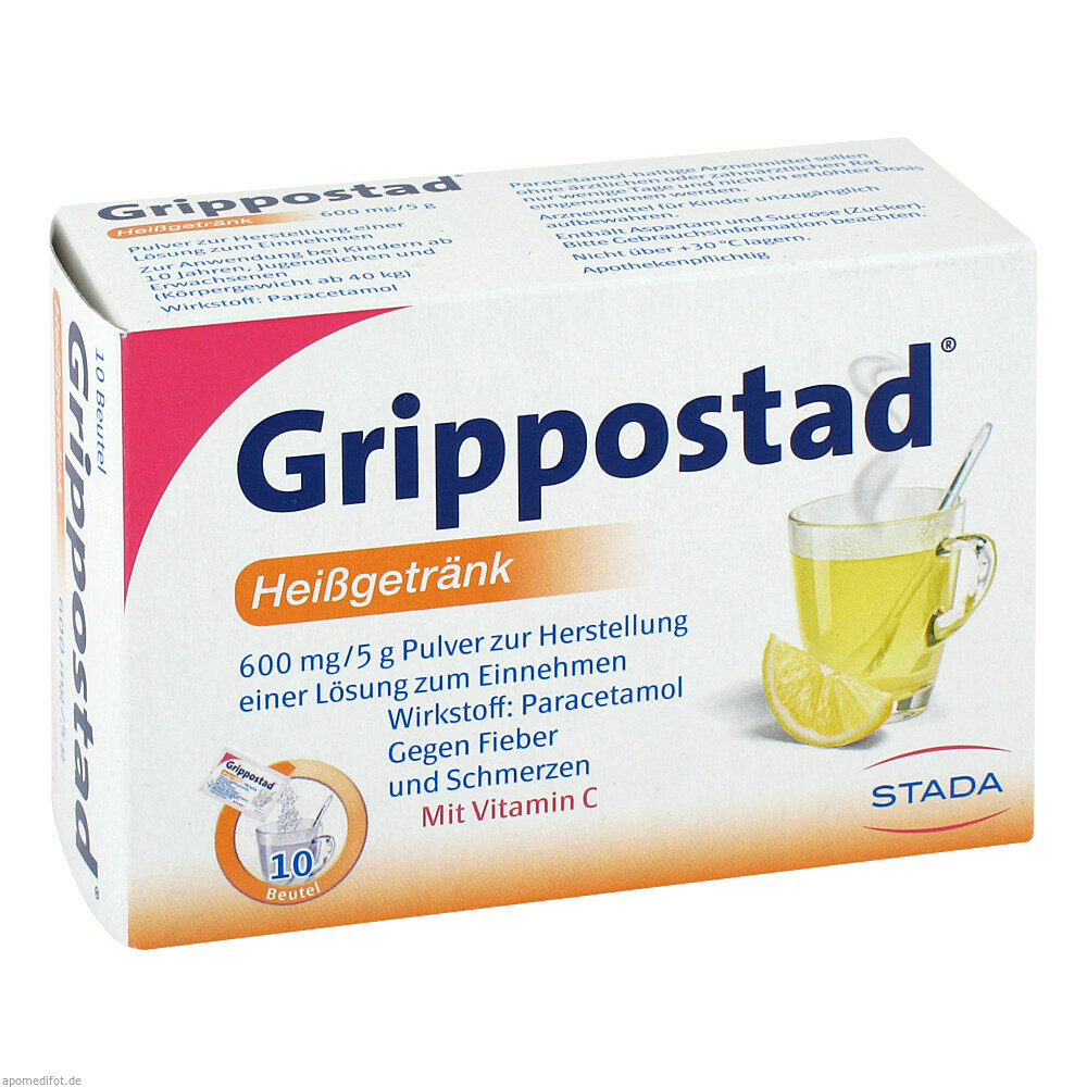 GRIPPOSTAD HEISSGETRAENK 10St (STADA CONSUMER HEALTH)