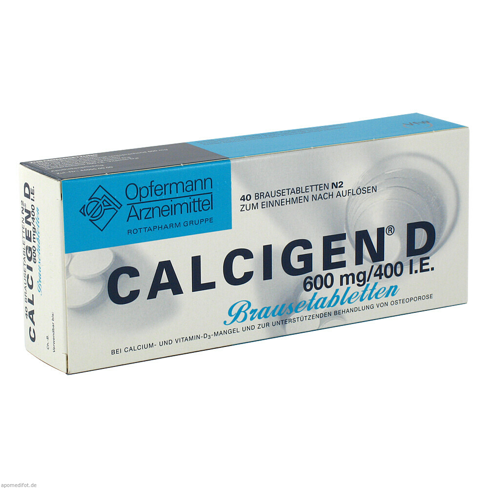 CALCIGEN D BRAUSETABLETTEN 40St (VIATRIS HEALTHCARE)