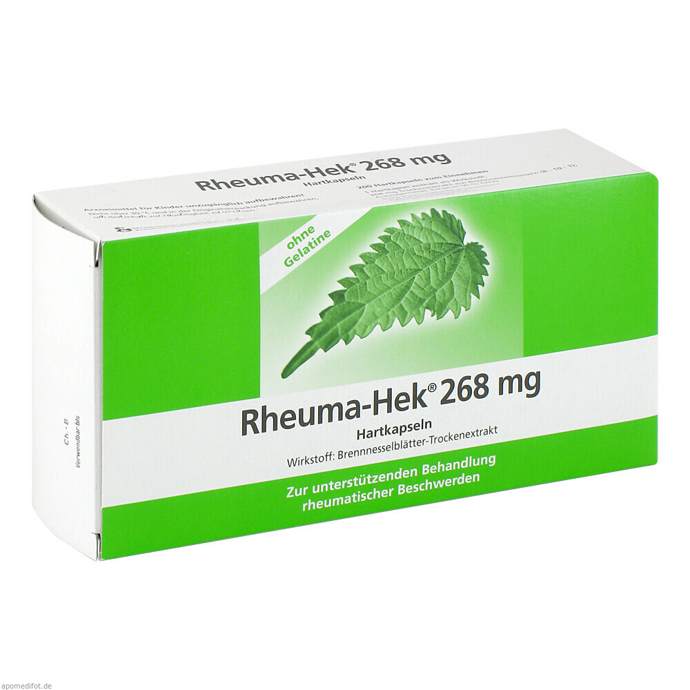 RHEUMA HEK 268MG HARTKAPS 200St (STRATHMANN)