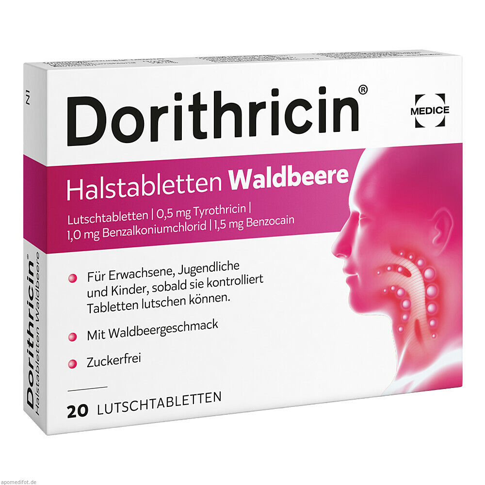 DORITHRICIN HALSTABL WALDB 20St (MEDICE ARZNEIMITTEL)