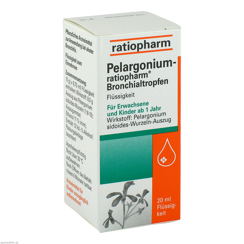 PELARGONIUM RATIOPHARM 20ml (RATIOPHARM)