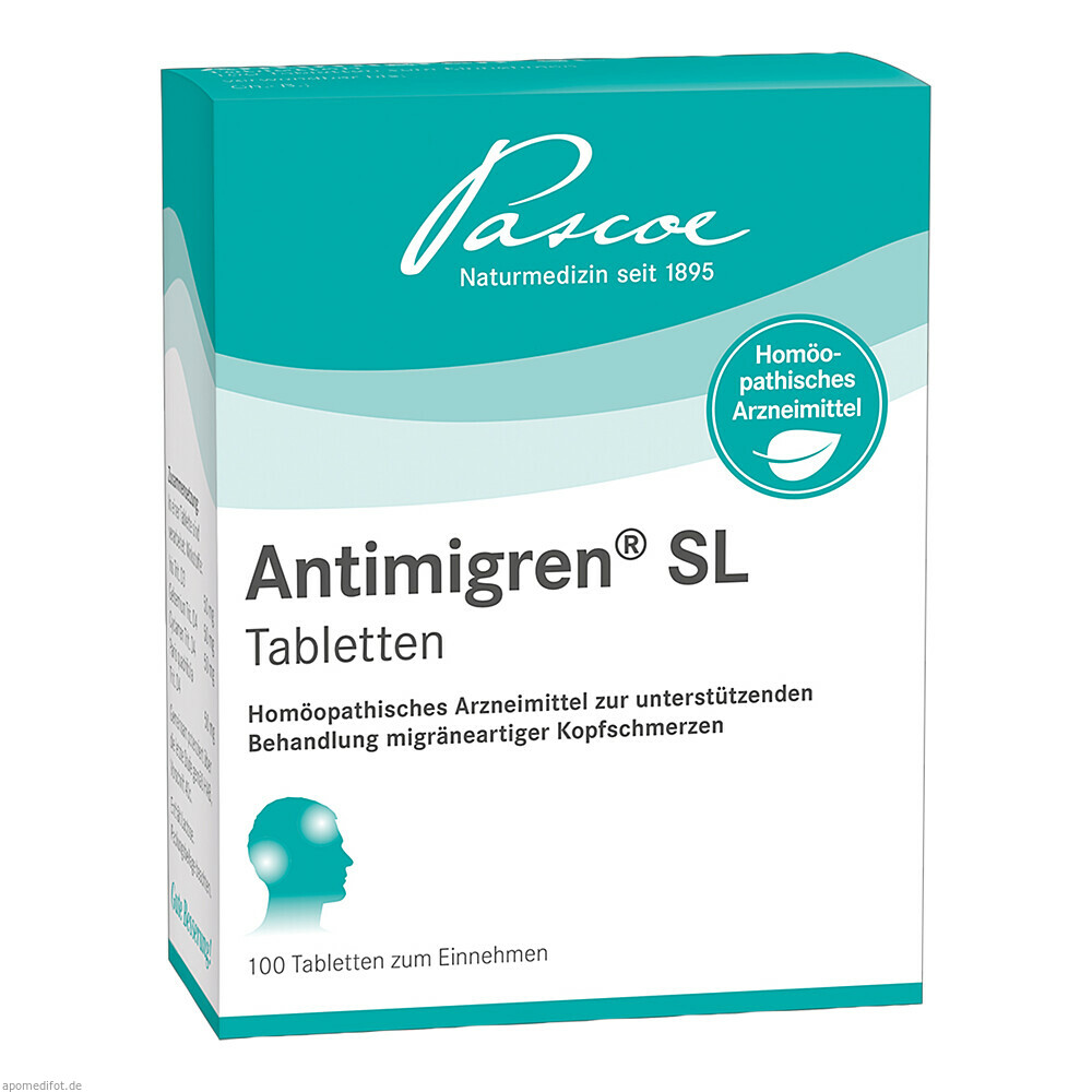 ANTIMIGREN SL TABLETTEN 100St (PASCOE)