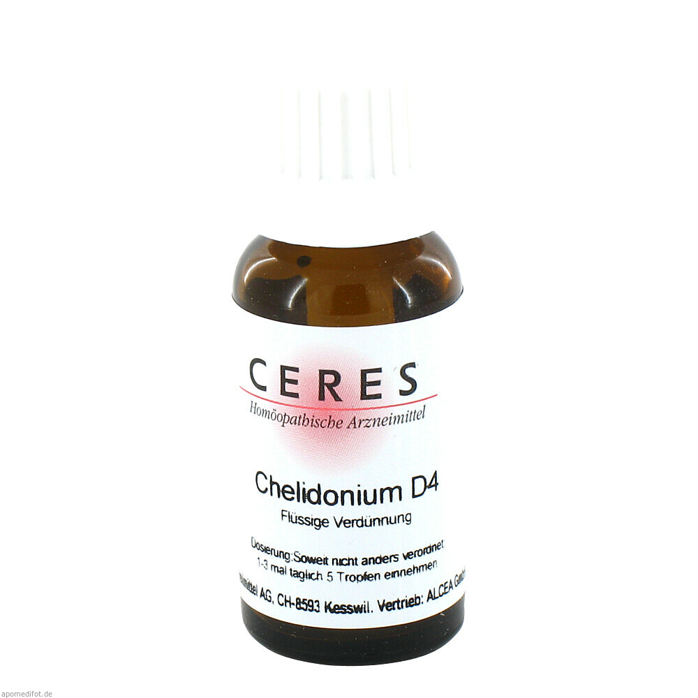 CERES CHELIDONIUM D 4 20ml (CERES)