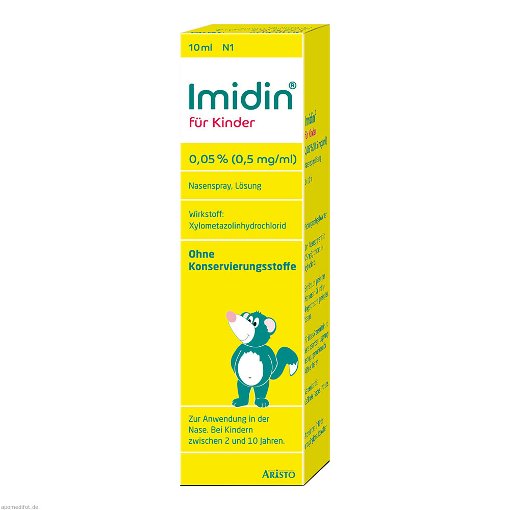 IMIDIN FUER KINDER 0.05% 10ml (ARISTO PHARMA)