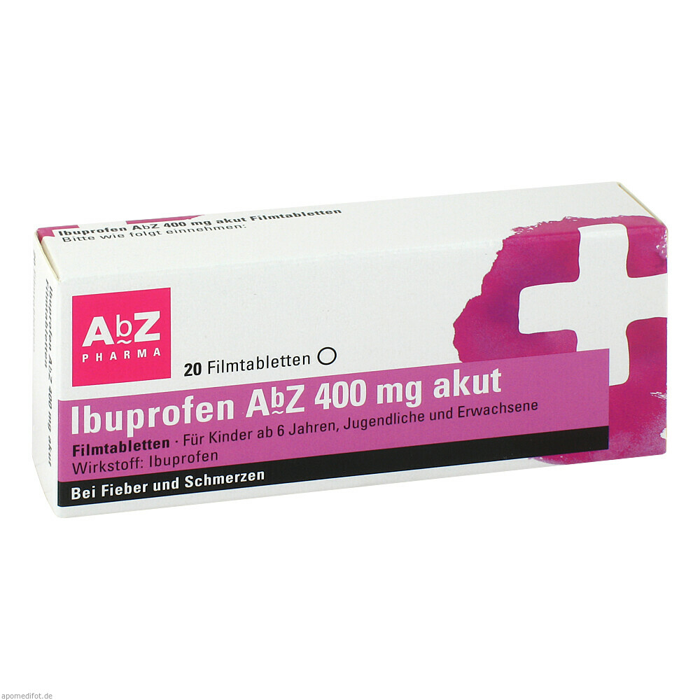 IBUPROFEN ABZ 400MG AKUT 20St (ABZ PHARMA)