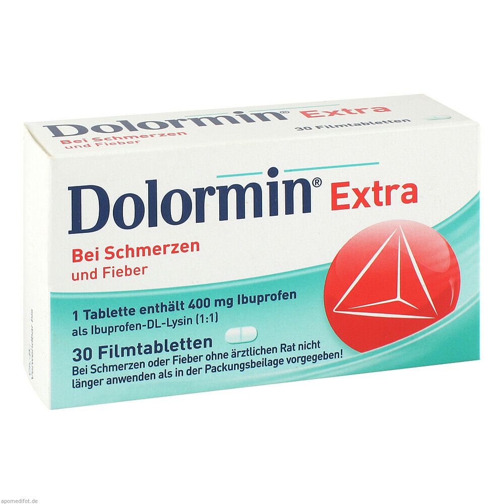 DOLORMIN EXTRA 30St (JOHNSON & JOHNS. OTC)