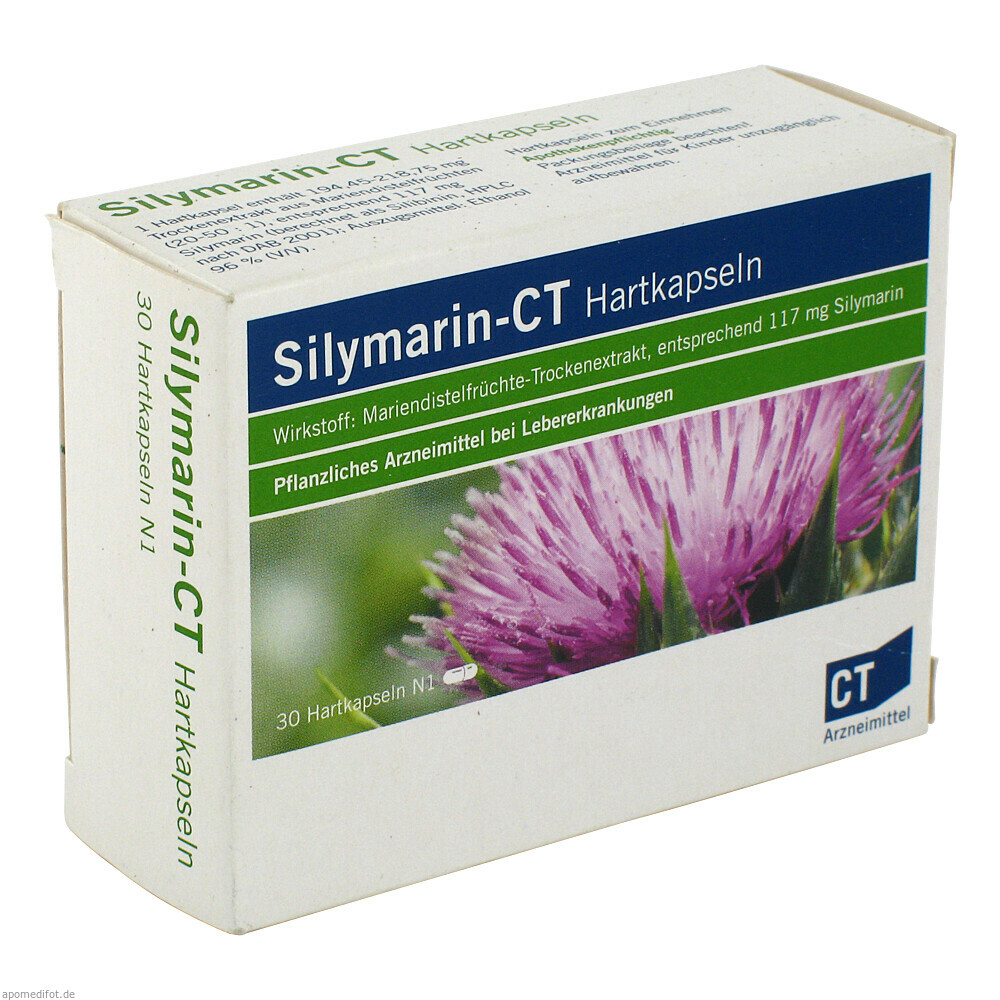 SILYMARIN - CT HARTKAPSELN 30St (RATIOPHARM)