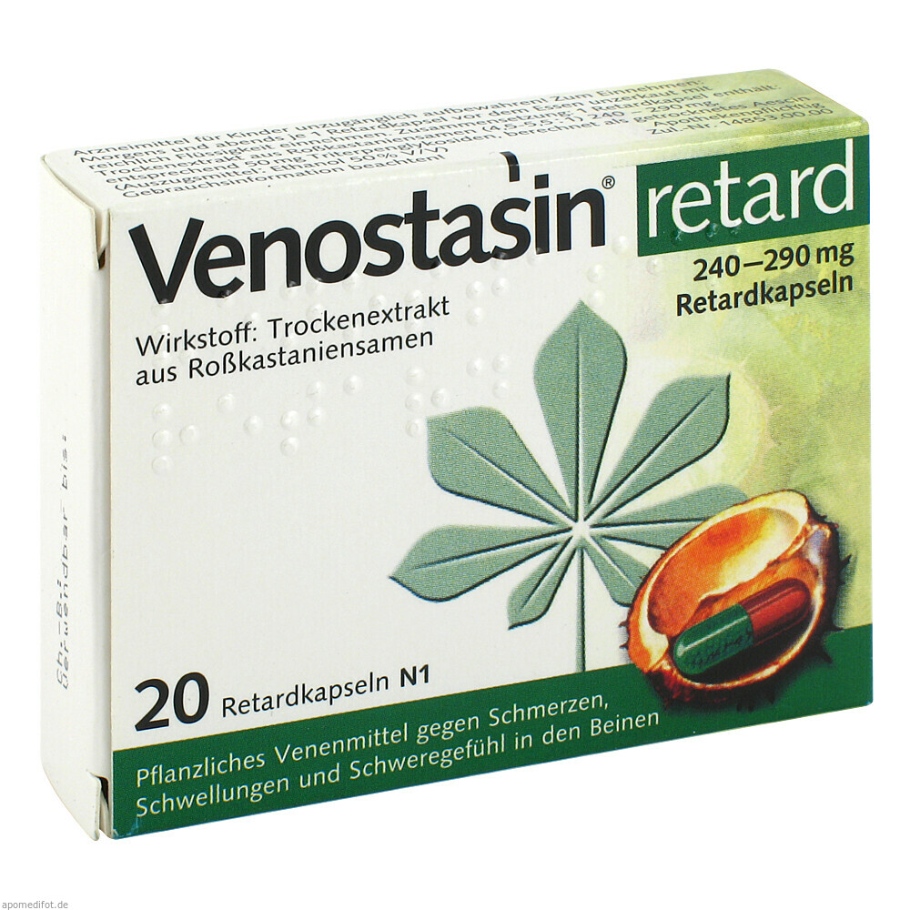 VENOSTASIN RETARD 50MG 20St (EMRA MED)