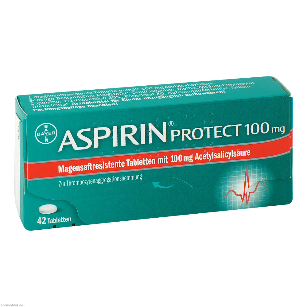 ASPIRIN PROTECT 100MG 42St (BAYER VITAL GB PHARMA)