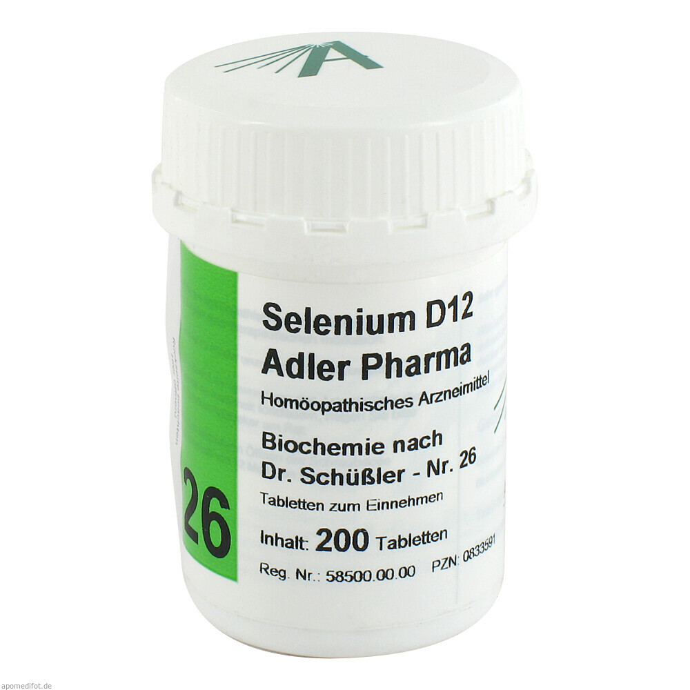 BIOCH ADLER26 SELENIUMD12 200St (ADLER PHARMA)