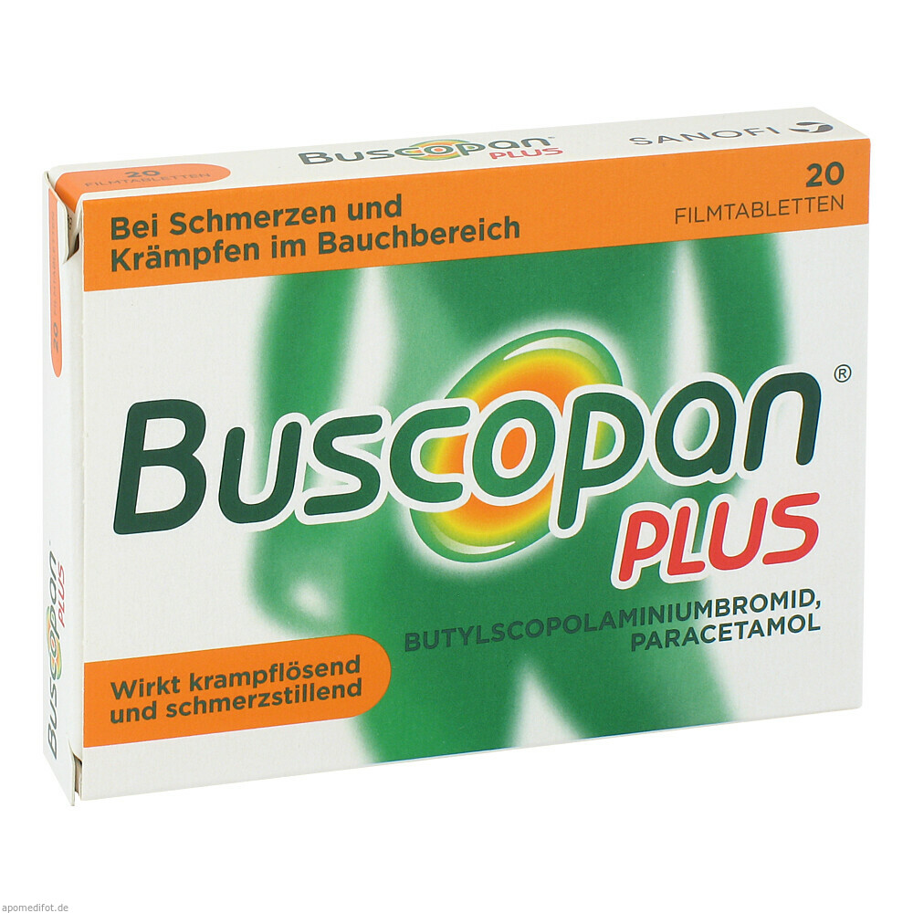 BUSCOPAN PLUS 20St (A. NATTERMANN & CIE)