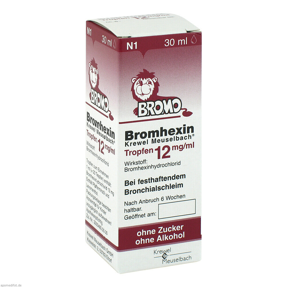 BROMHEXIN K M TRF 12MG/ML 30ml (HERMES)