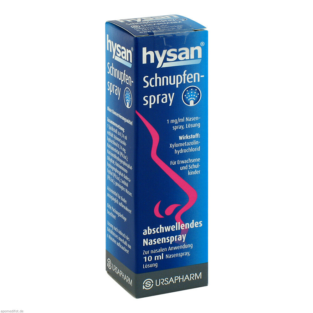 HYSAN SCHNUPFENSPRAY 10ml (URSAPHARM)