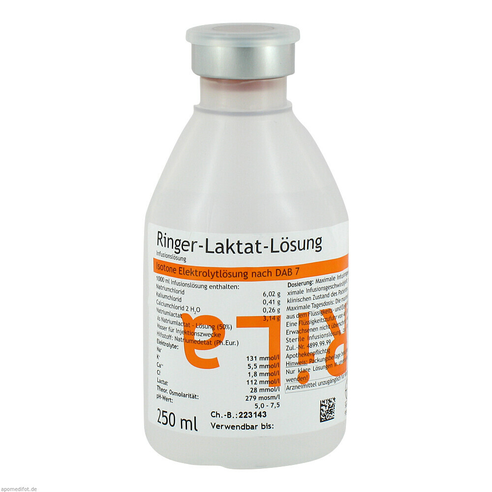 RINGER LAKTAT LSG PLASTIK 250ml (SERAG WIES)